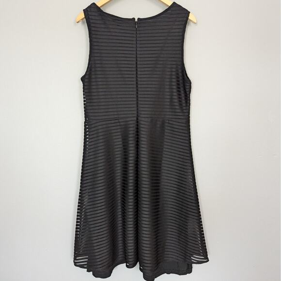 41 Hawthorn Black Sleeveless Skater Dress size Large - Picture 3 of 6